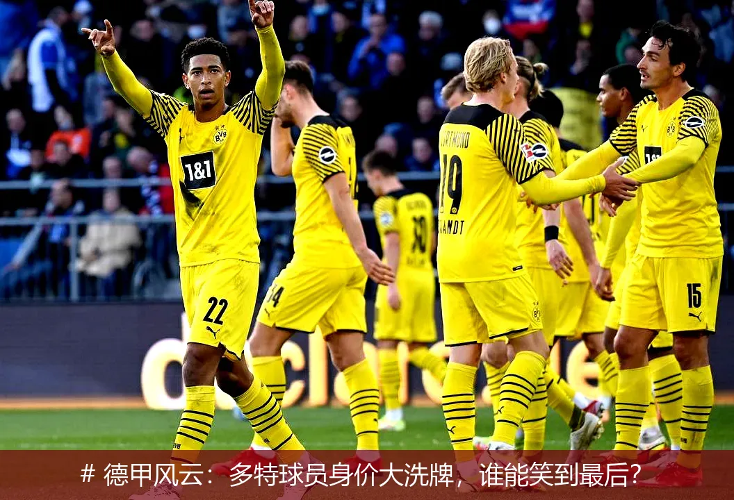 # 德甲风云：多特球员身价大洗牌，谁能笑到最后？